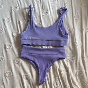 Kulani Kinis Purple Bikini Set
